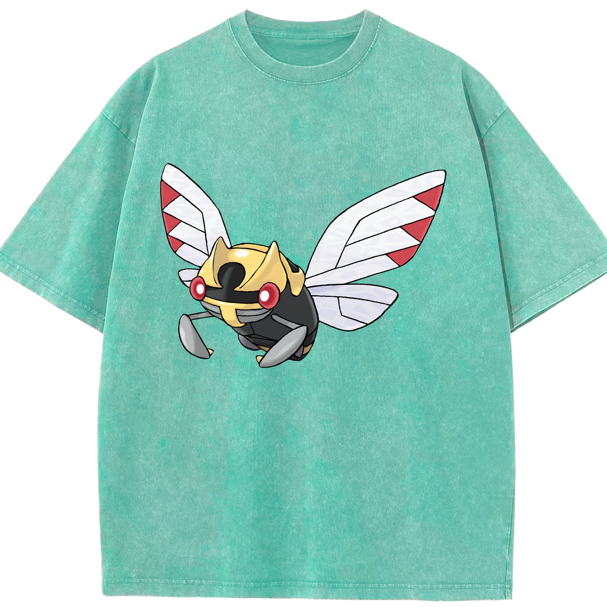 （画像用） ポケットモンスター Pokémon 綿100% ヴィンテージ風 半袖Tシャツ（フロントプリント）